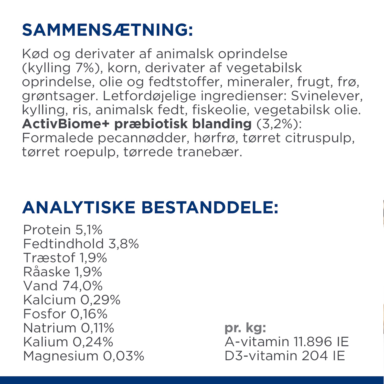 Hill's PRESCRIPTION DIET - Gastrointestinal Biome til hunde, Stew med kylling og gulerødder