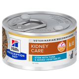 Hill's Prescription Diet k/d Stew til katte med tun og tilsatte grøntsager