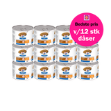 Hill's PRESCRIPTION DIET k/d Kidney Care hundefoder med kylling 180g dåser