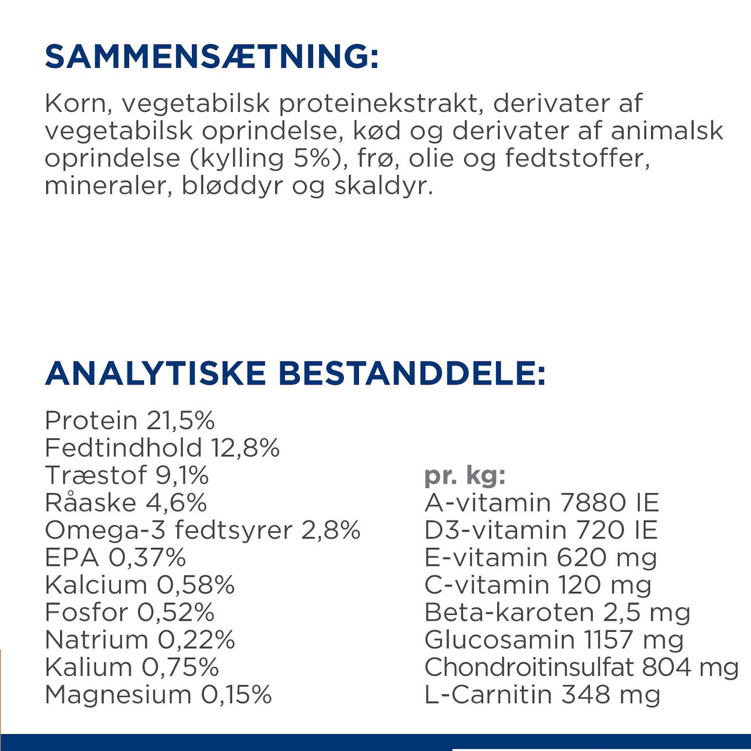Hill's Prescription Diet Canine j/d Reduced med reduceret kalorier til hunde med ømme led 12kg.