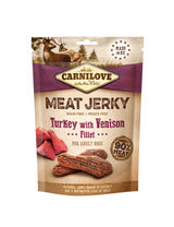 Hundegodbidder Kornfri Kalkun med Vildt - MEAT JERKY Fillet
