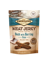 Hundegodbidder Kornfri And med Sild- MEAT JERKY kornfri Fillet