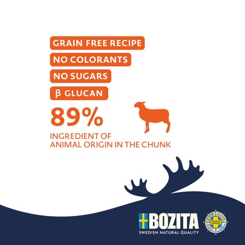 Bozita med lam i sauce 370 g - Vådfoder til voksne katte