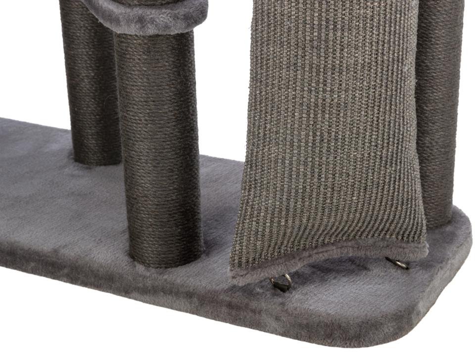 Kradsetårn Active højde 122 cm, med klatrerampe