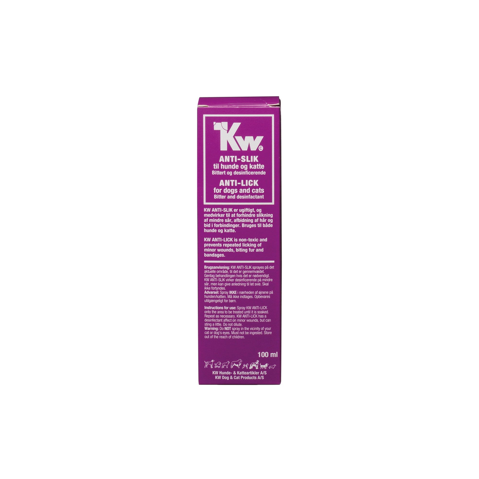 Anti-slik, desinficerende middel
