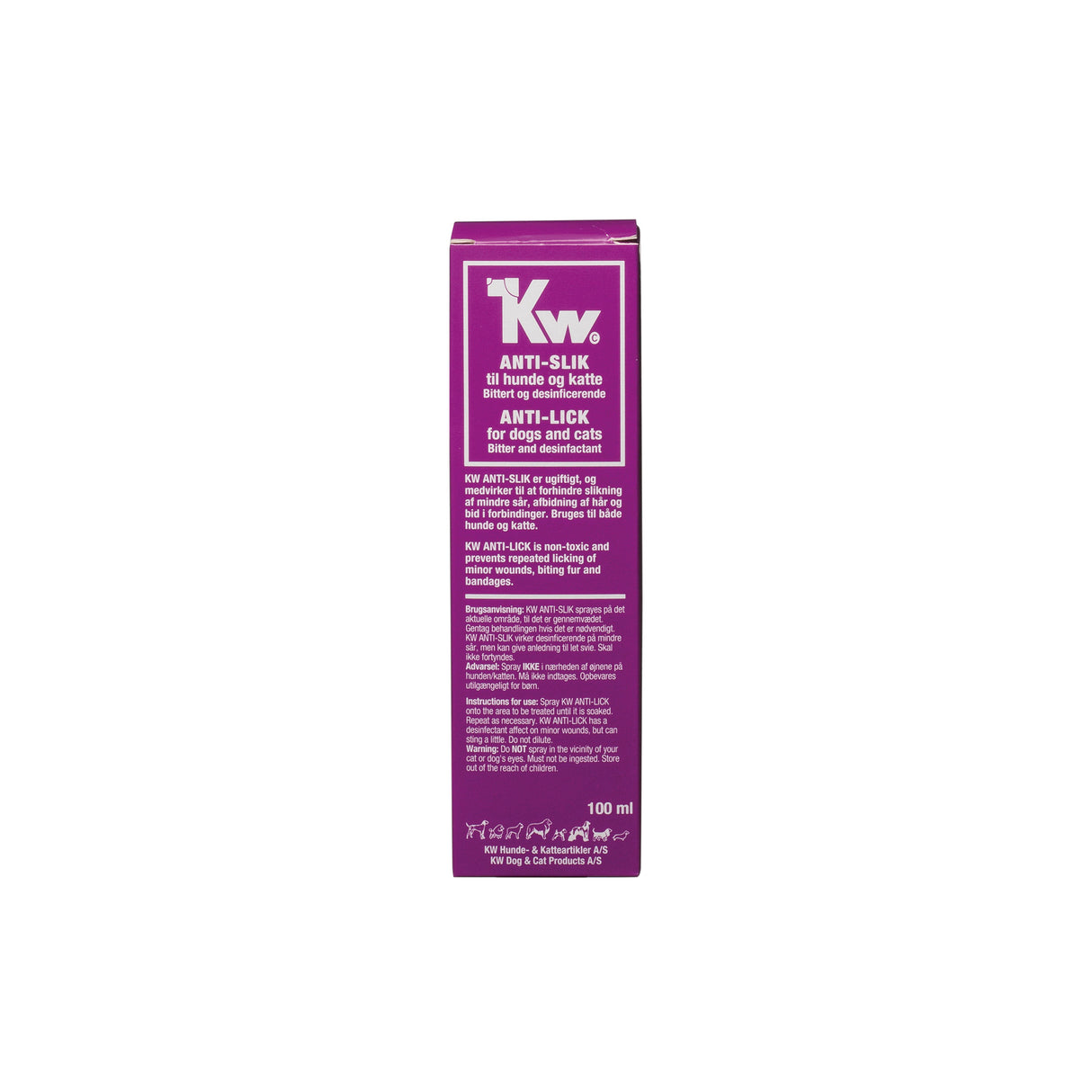 Anti-slik, desinficerende middel