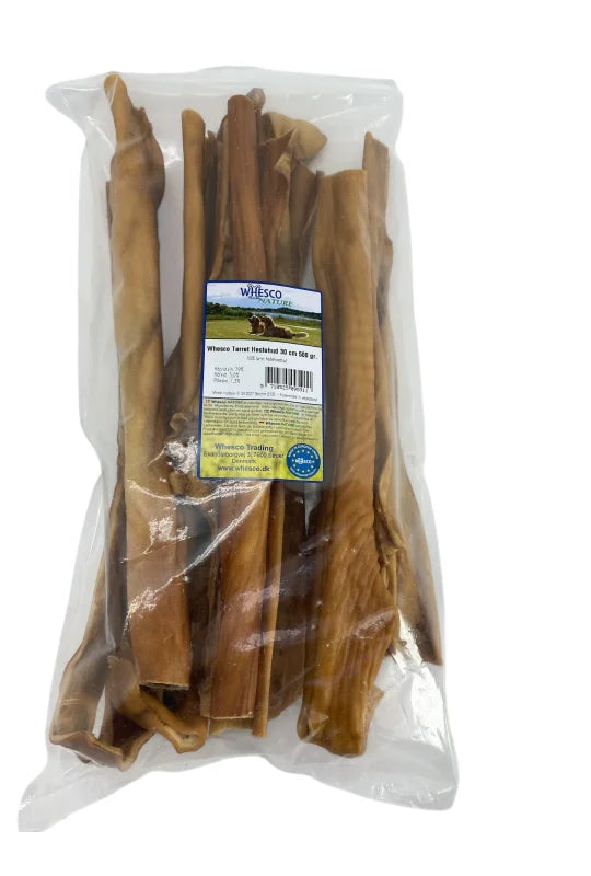 Hestehud el. Hovedhud til Hunde – 100% naturlig og allergivenlig tørret tyggegodbid