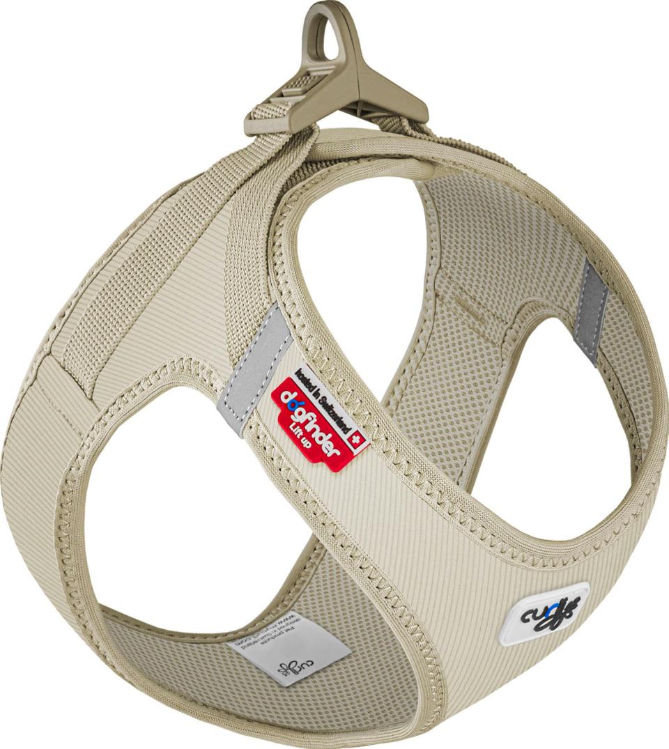 CURLI VEST Clasp Cord hundesele - Tan (Beige)