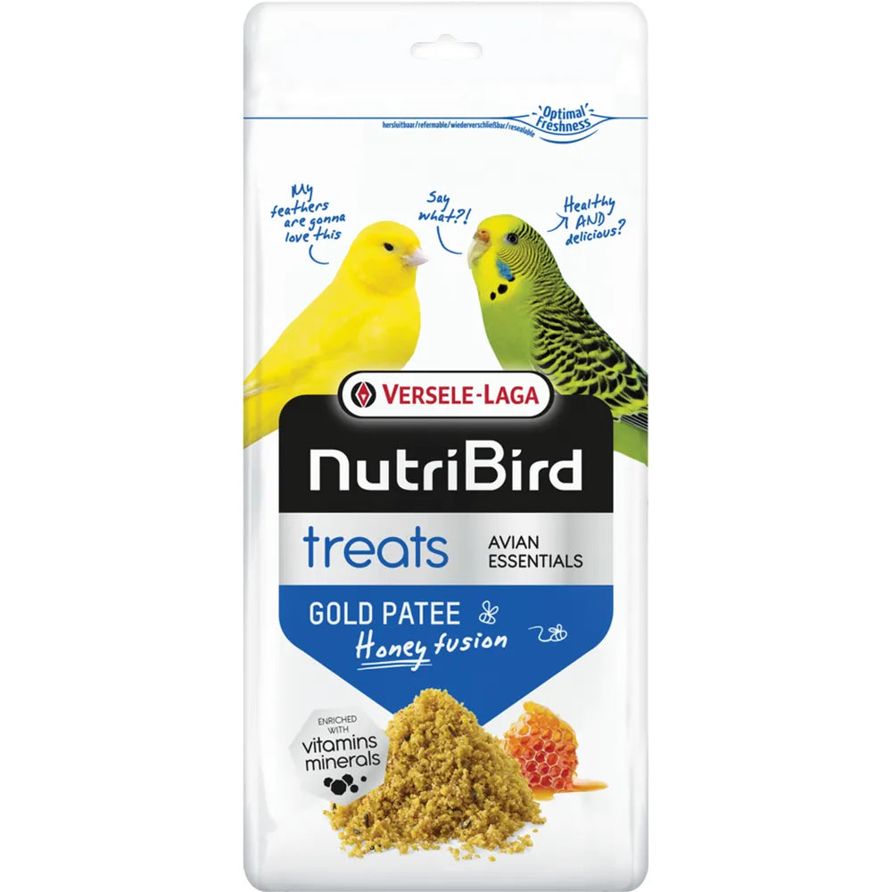 FugleTreat til fugle i vækst og fæld, fra Nutribird Gold Patee