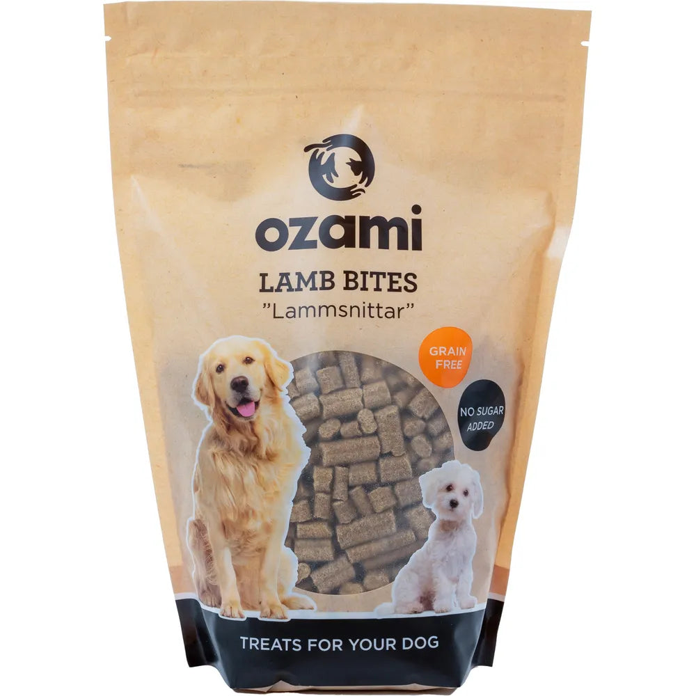 1KG LAMMEsnitter til hunde