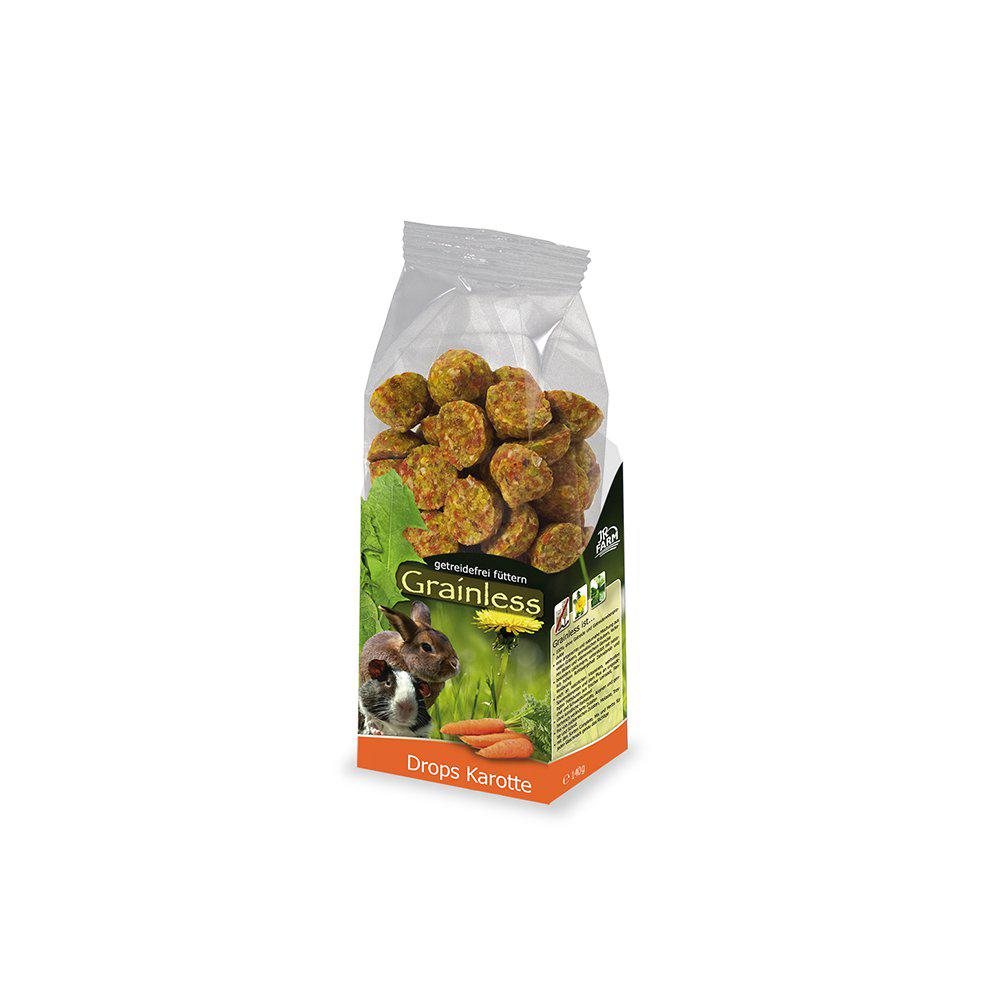 Gnaversnacks fra JR farm kornfri gulerods snack