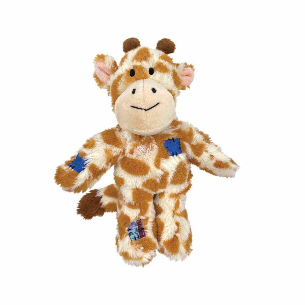 KONG Wild Knots Giraffe – Holdbart og Blødt Hundelegetøj