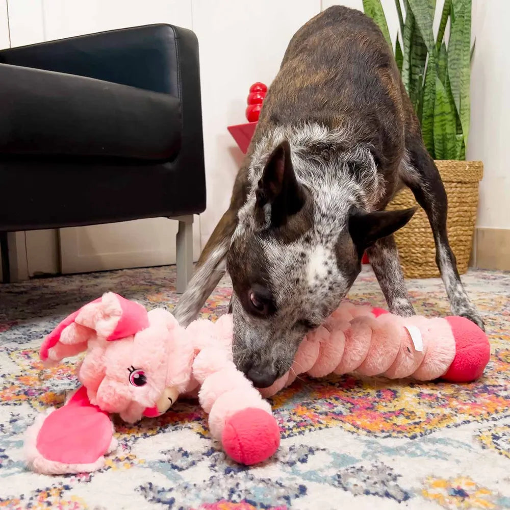 Hundebamse fra kong - Shakers Crumples Bunny XL