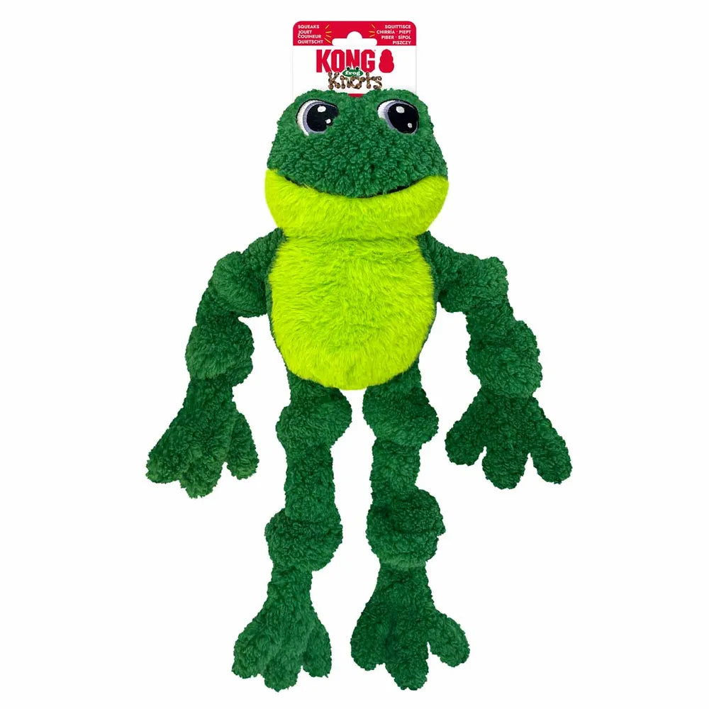 Hundebamse fra kong - Knots Frog XL