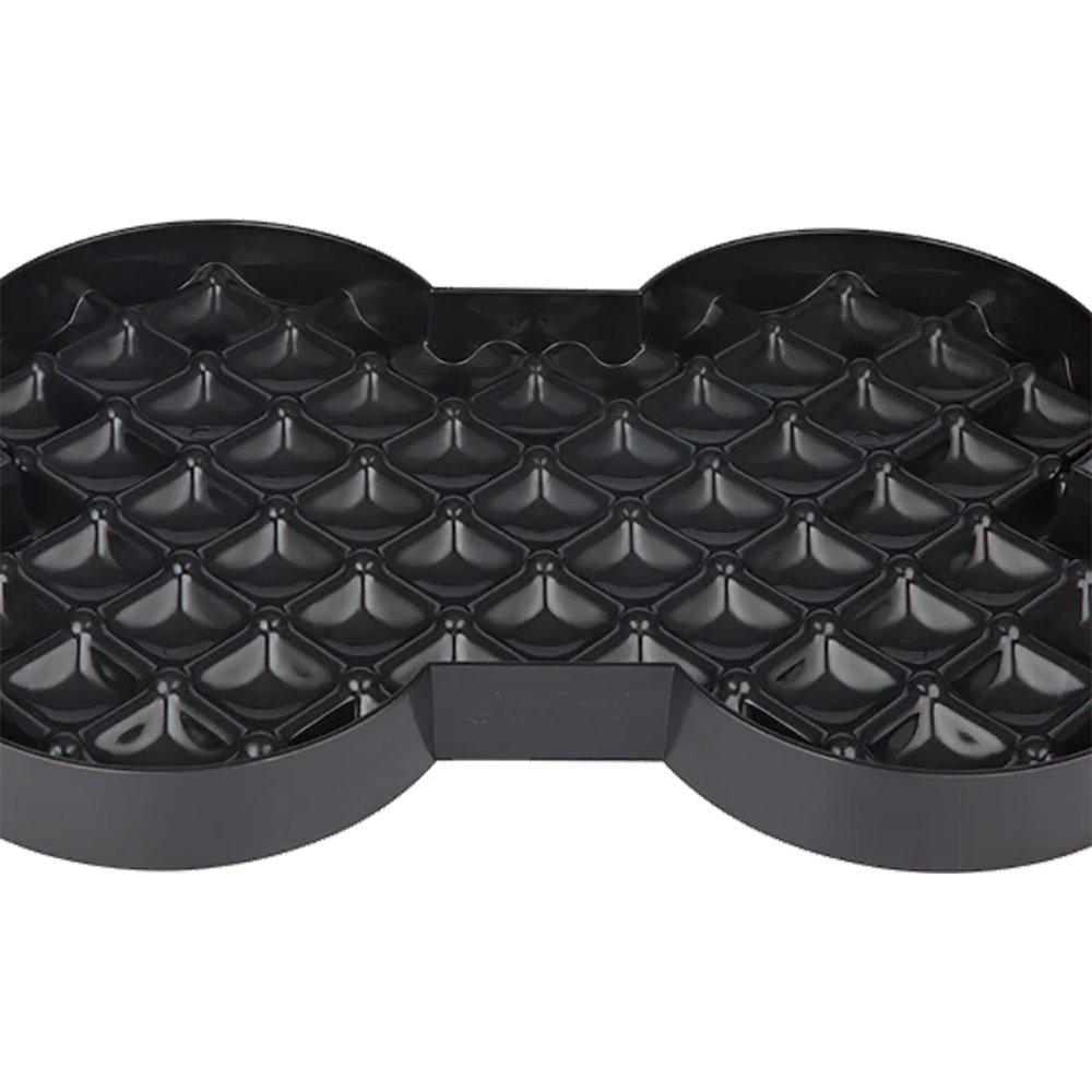 Hundeskål, Lickimat Slow Feeder Plate Black, aktivering til hunde