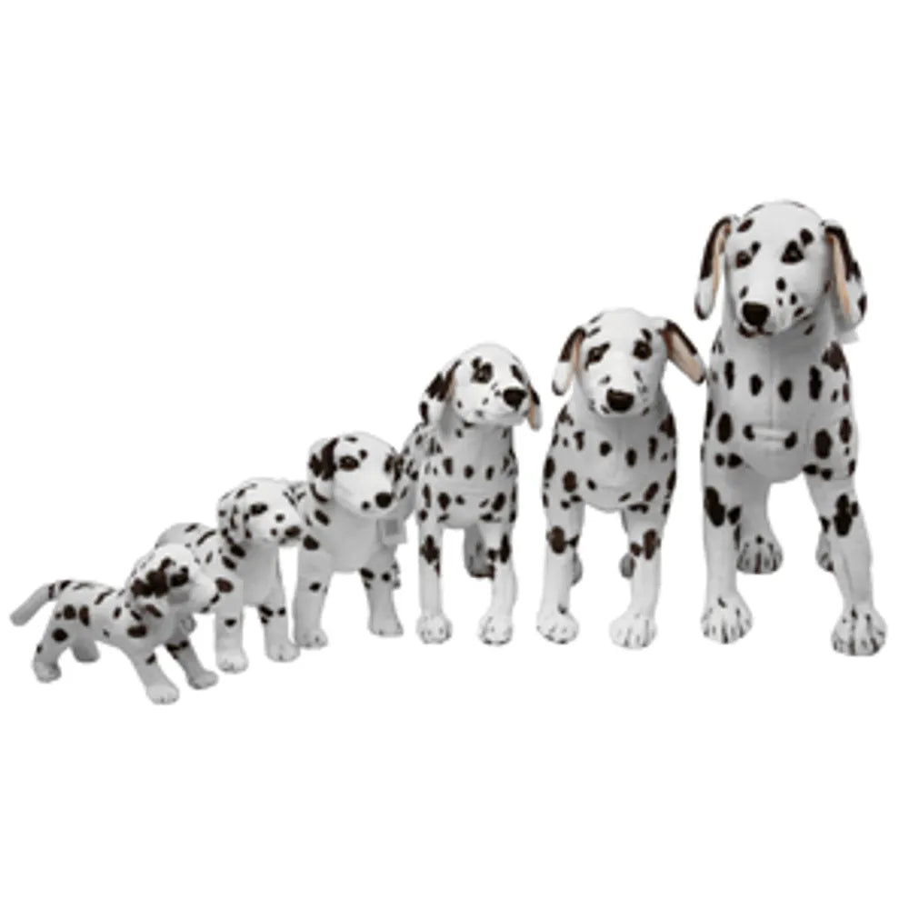Hund, ligner en dalmatiner hund. Til pynt/flere størrelser