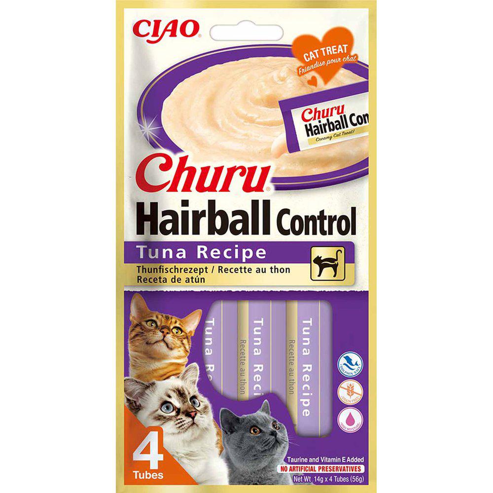 Kattegodbid, Churu Hairball Tun, flydende katte snack