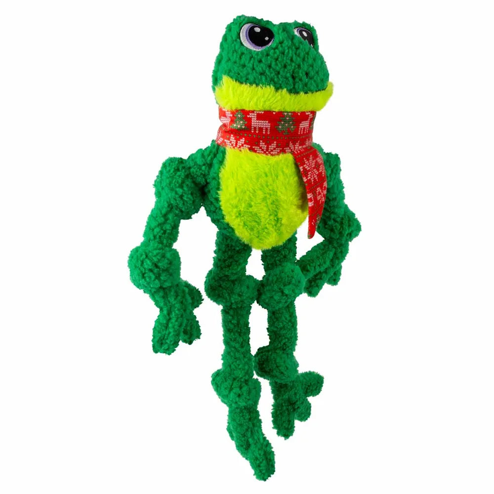Hundebamse fra kong - Holiday Wild Knots Frø L/XL