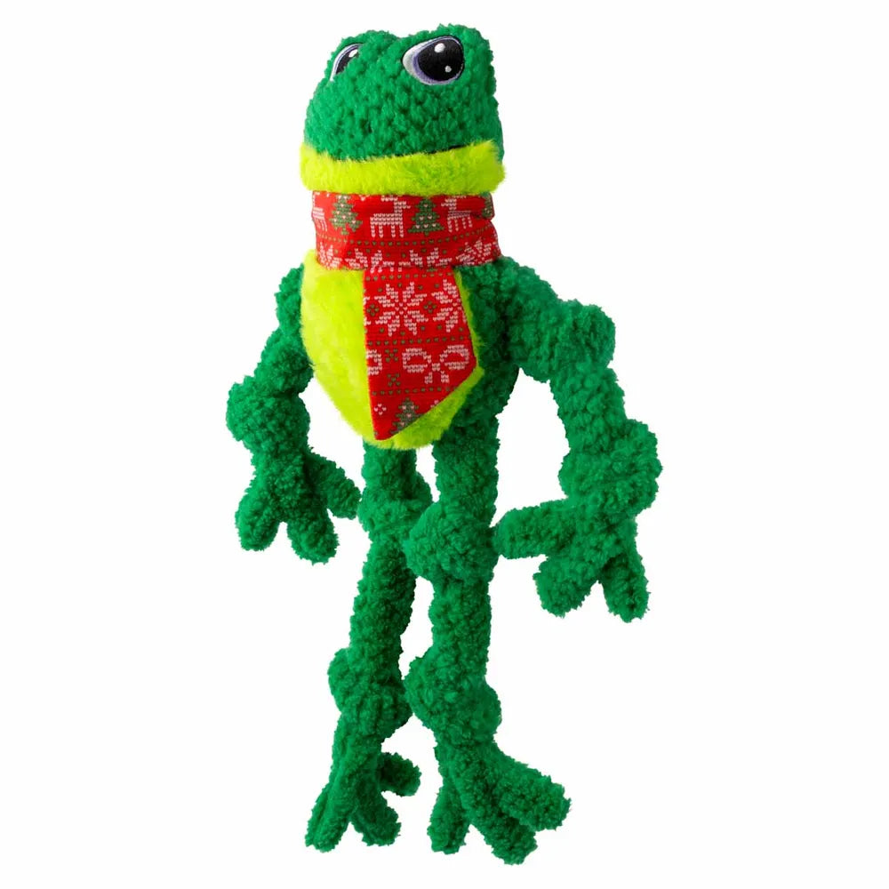 Hundebamse fra kong - Holiday Wild Knots Frø L/XL