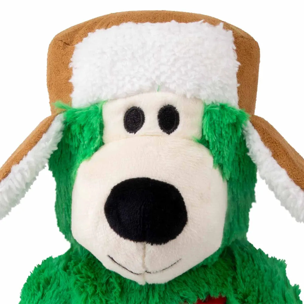 Hundebamse fra kong - Holiday Wild Knots Bear med vinterhue