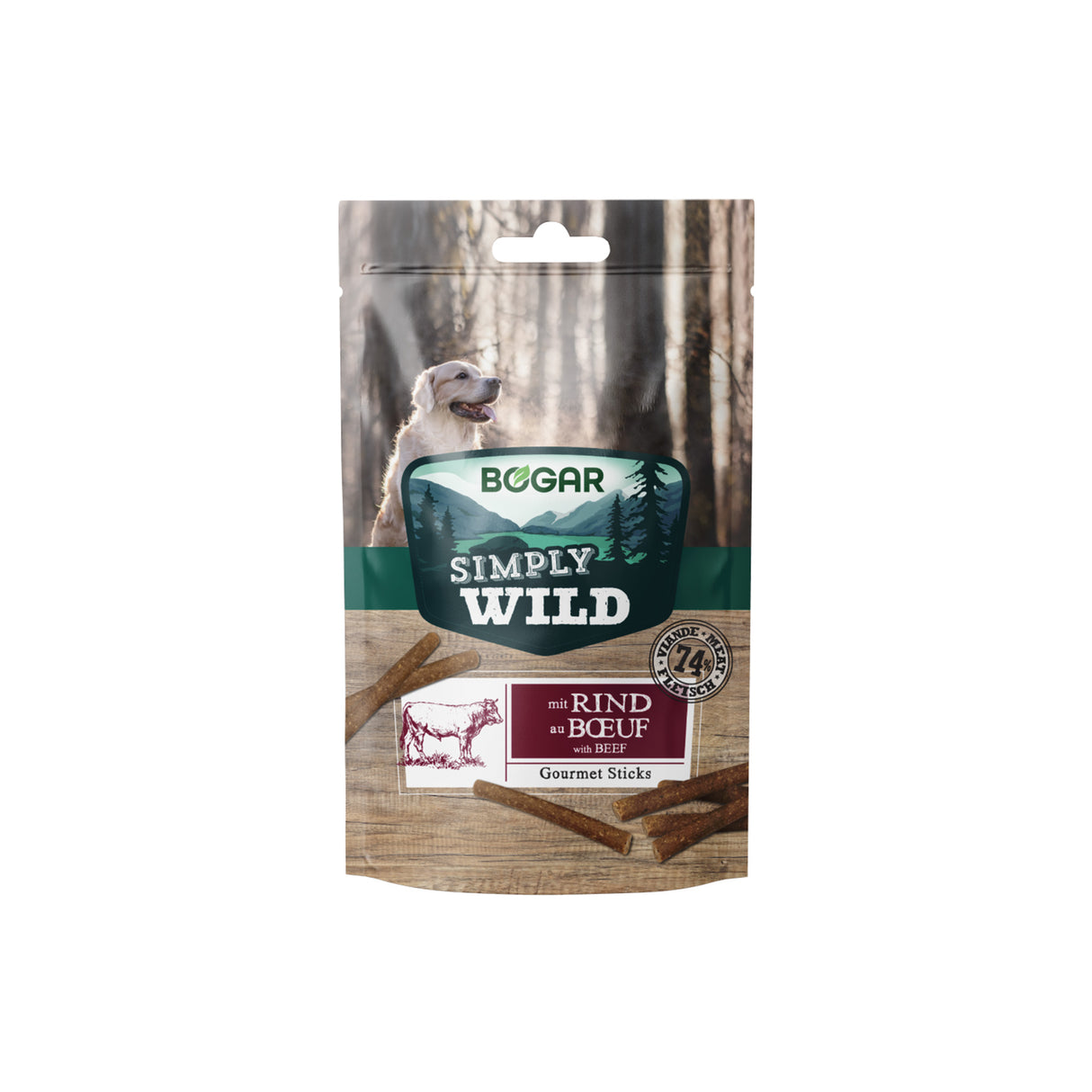 Simply Wild Sticks Beef – Lækre kyllingegodbidder fra Bogar