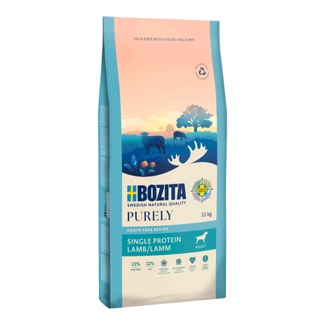 Bozita Purely Adult Lam – Kornfrit fuldfoder til voksne hunde