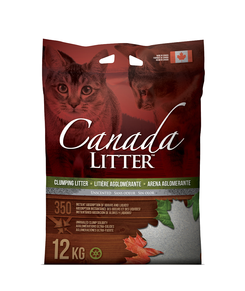 CANADA LITTER 8 & 12 kg, KLUMPENDE BABY, LAVENDEL ELLER USCENTRET