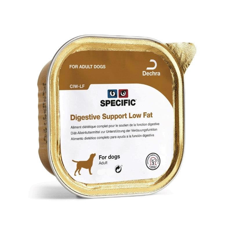 CIW-lf  - Digestive Support Low Fat vådfoder velegnet til hunde med fordøjelsesbesvær 7 x 100 g