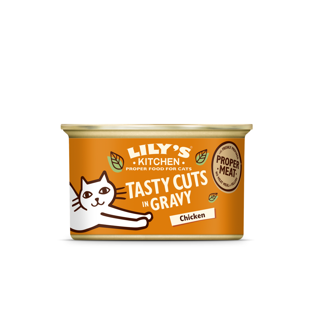 Lily's kitchen - Tasty Cuts in Gravy Tins - bidder i sovs - vådfoder til katte