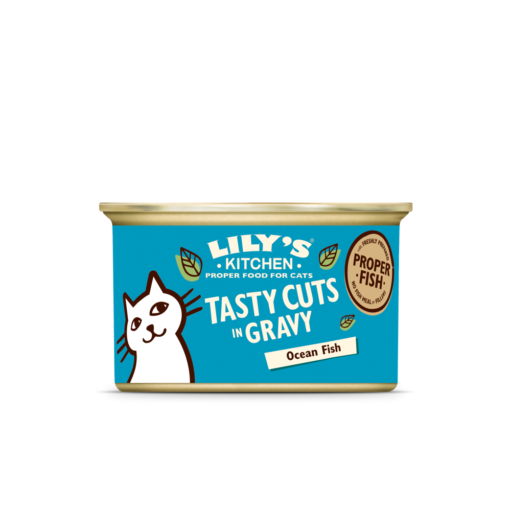 Lily's kitchen - Tasty Cuts in Gravy Tins - bidder i sovs - vådfoder til katte