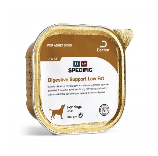 CIW-lf  - Digestive Support Low Fat vådfoder velegnet til hunde med fordøjelsesbesvær 7 x 100 g