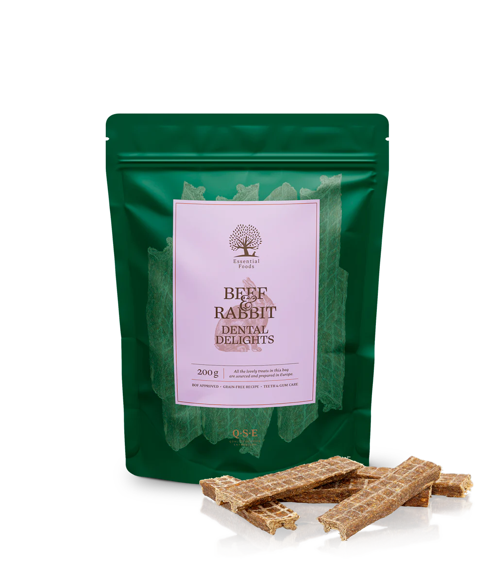 ESSENTIAL GRAIN-FREE BEEF & RABBIT DENTAL DELIGHTS