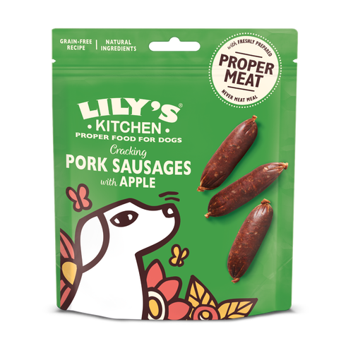 Lily's Kitchen Cracking Pork with Apple Sausages | 70 g