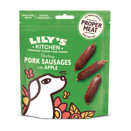 Lily's Kitchen Cracking Pork with Apple Sausages | 70 g