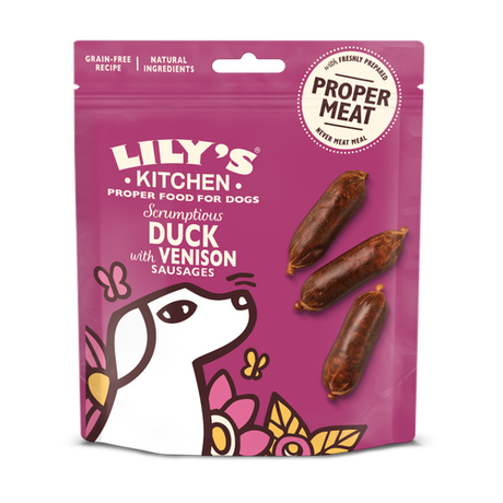 Lily's Kitchen Scrumptious Duck with Venison Sausages | 70 g