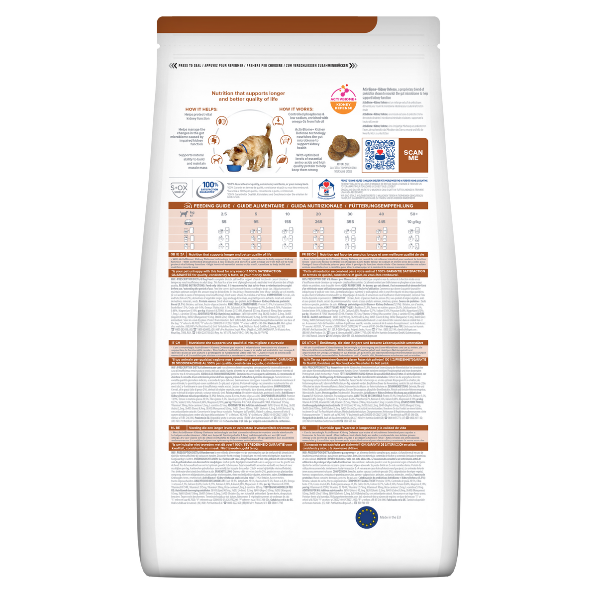 Hill's PRESCRIPTION DIET k/d Kidney Care tørfoder til hunde med kylling