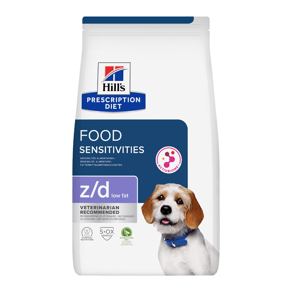 Hill's Prescription Diet z/d Low Fat Food Sensitivities hundefoder