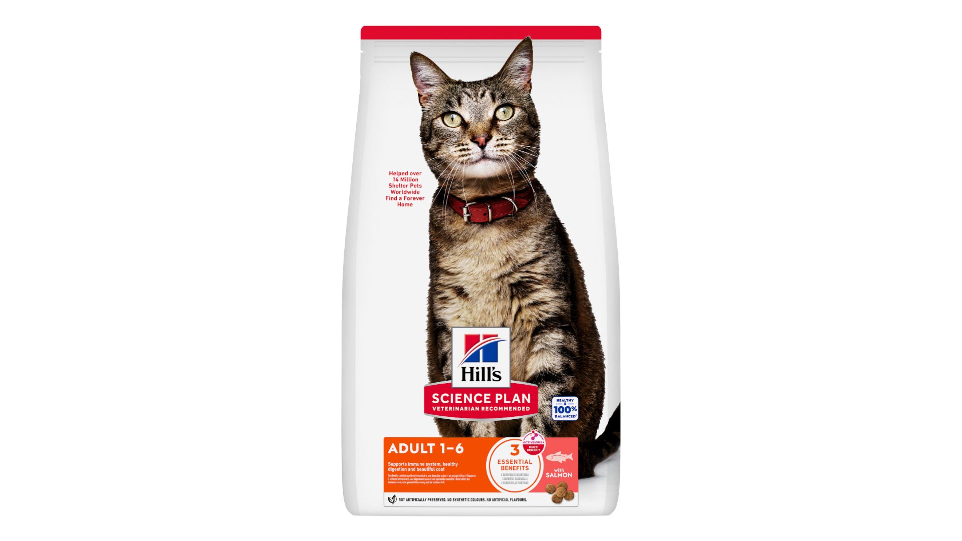 7 kg Hills Optimal care kattemad med tun. Til voksne 1 > 6 år katte
