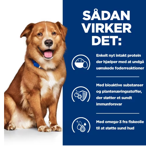 Hill's PRESCRIPTION DIET Derm Complete Environmental/Food Sensitivities tørfoder til hunde med æg & ris