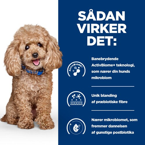 Hill’s PRESCRIPTION DIET Gastrointestinal Biome Mini tørfoder til hunde med kylling