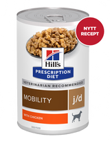 Hill's PRESCRIPTION DIET j/d Joint Care vådfoder til hunde med kylling med ledpleje fra Hills Prescription Diet.