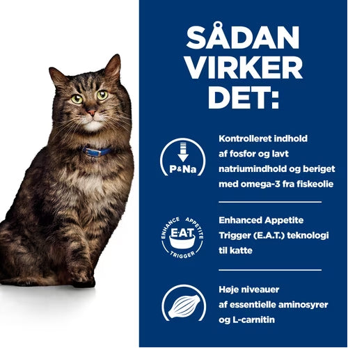 Hill’s PRESCRIPTION DIET k/d Early Stage tørfoder til katte med kylling - Nyrepleje i tidligt stadie