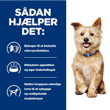 Sadan hller det til hunde med nyreproblemer.
Hills Prescription Diet k/d Kidney Care tørfoder til hunde med kylling