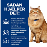 Sadan hälser det - Hill's PRESCRIPTION DIET k/d + j/d Mobility tørfoder til katte med kylling.