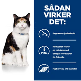 Kattefoderet Hill's PRESCRIPTION DIET y/d Thyroid Care tørfoder til katte fra Hills Prescription Diet er designet til at hjælpe med at regulere skjoldbruskkirtelf.