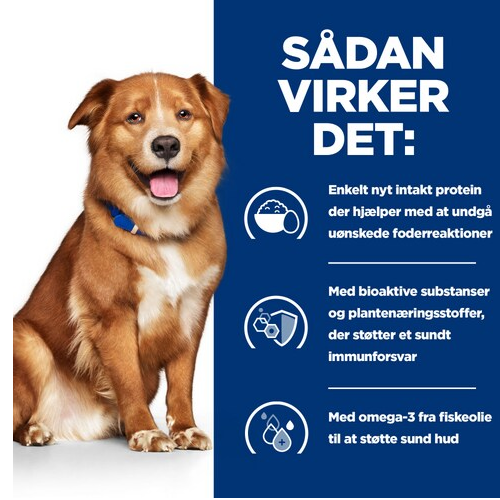 Ord grave Pløje Hill's Prescription diet Derm Complete vådfoder til hunde med allergie – Os  med kæledyr.dk
