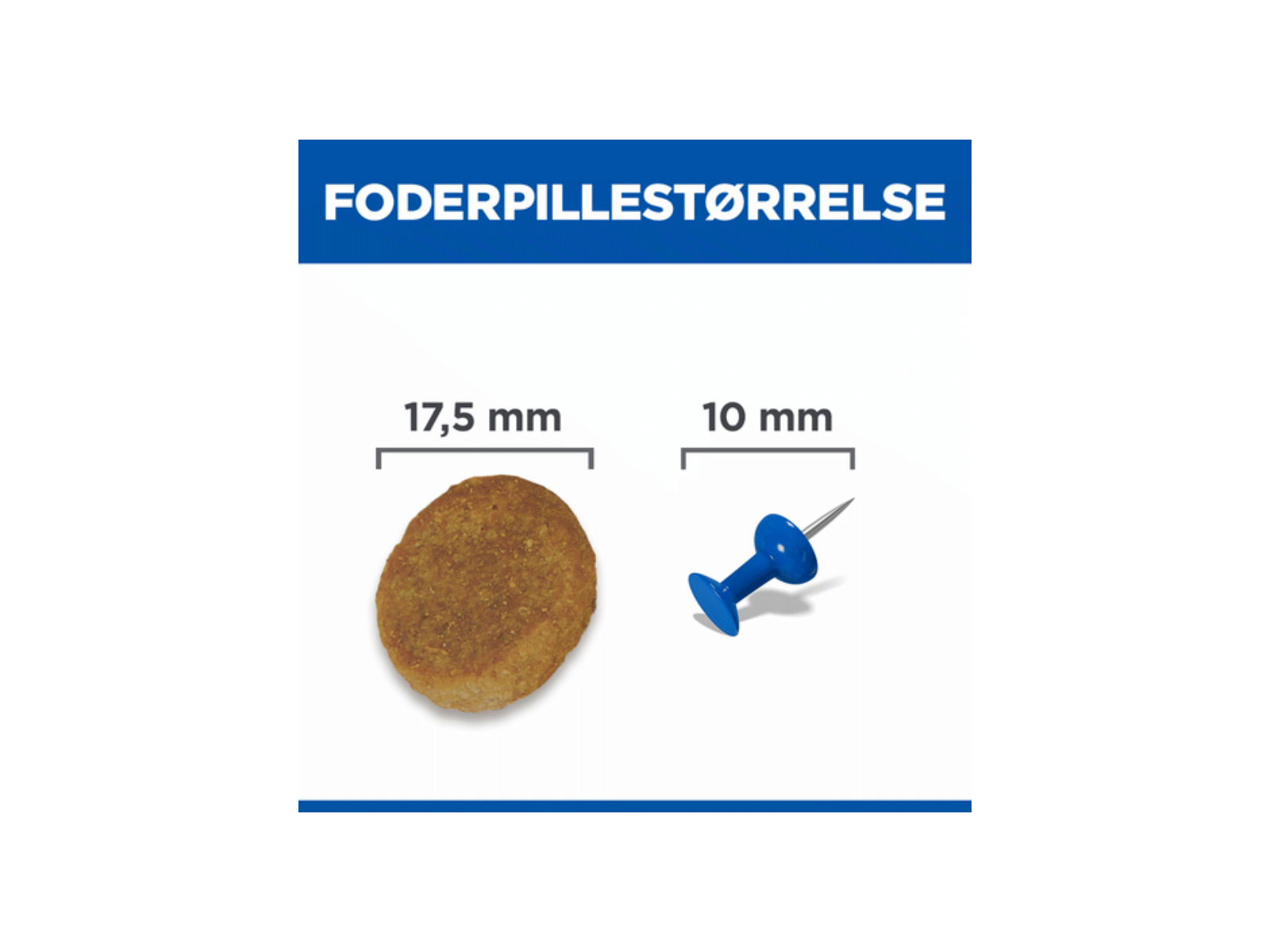 Hill's Science Plan Mature Adult Large Breed Hundefoder Kylling pille størrelser