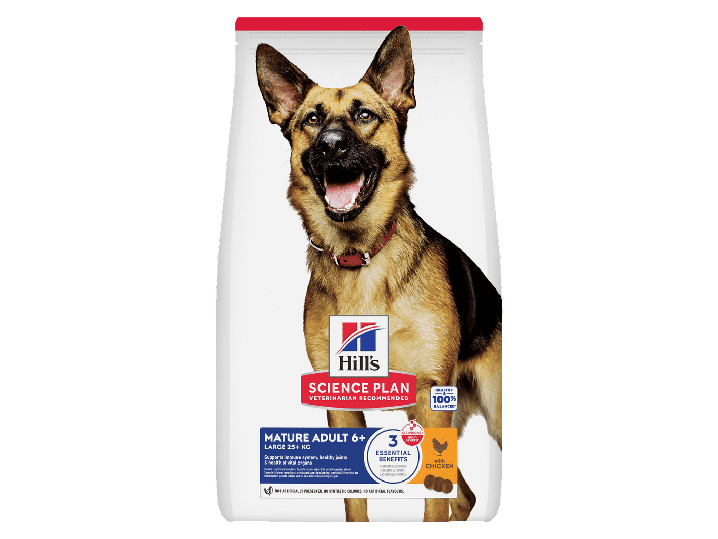 Hill's Science Plan Mature Adult Large Breed Hundefoder Kylling 12 kg