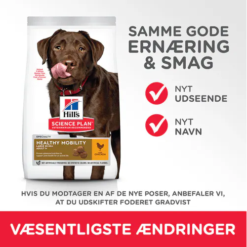 Hills Healthy Mobility tørfoder til hunde med god ernæring og smag