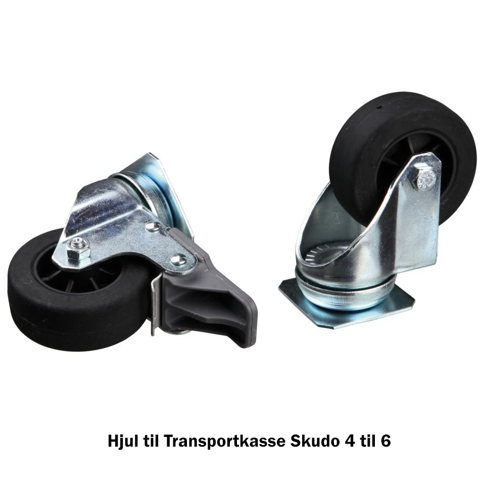Hjul til Transportkasse Skudo 4 til 6